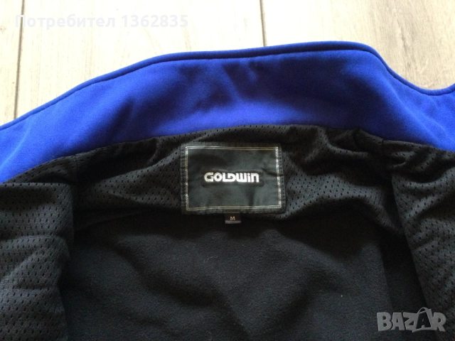 НОВ дамски женски ски уиндстопер софтшел яке полар на GOLDWIN размер M, снимка 4 - Якета - 52136845