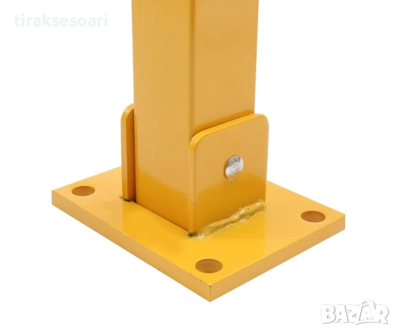 Сгъваем стоманен стълб за паркомясто 62 см с ключалка и 3 ключа, снимка 6 - Аксесоари и консумативи - 53624951