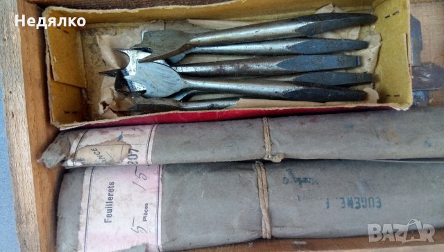 Стари,френски дърводелски инструменти Goldenberg, снимка 11 - Антикварни и старинни предмети - 33867124