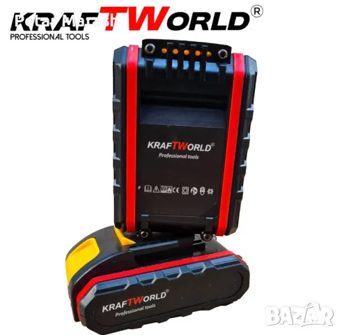 Акумулаторна Градинска и Лозарска Ножица KraftWorld с 2 Батерии, снимка 7 - Други инструменти - 50358932