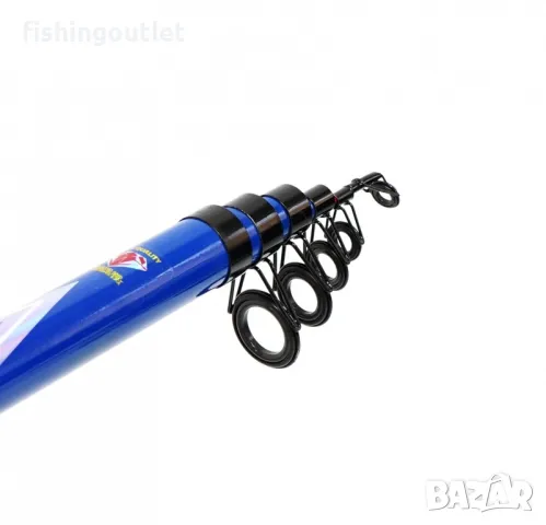 Телескоп за дънен  риболов за далечно измятане Adriatic WTG 3.90 и 4.20м, снимка 4 - Такъми - 47651051