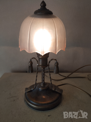 Настолна лампа в стил арт деко, снимка 5 - Настолни лампи - 44525636