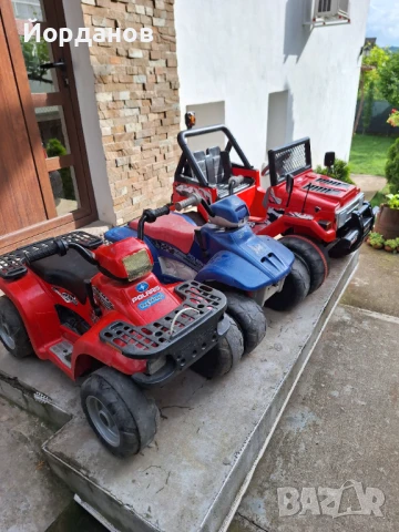 Детско електрическо атв Пег перего/Peg perego Polaris/, снимка 6 - Детски велосипеди, триколки и коли - 47549150