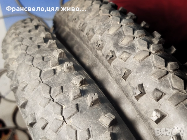 Чифт 27.5 цола гуми за велосипед колело schwalbe smart Sam , снимка 3 - Части за велосипеди - 52599756