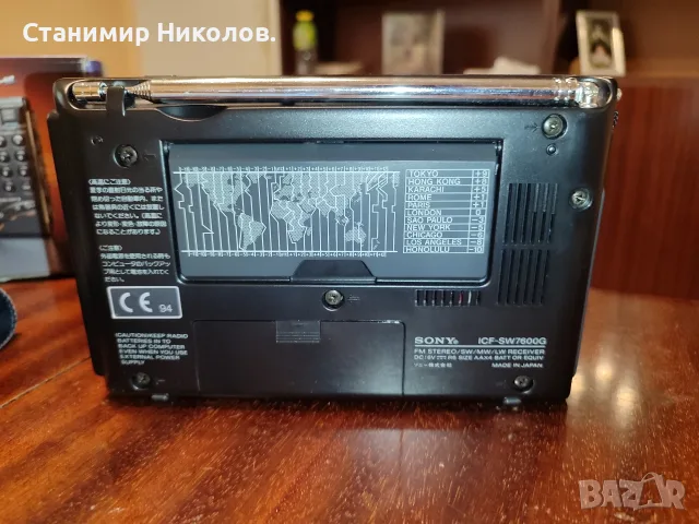 Радио Sony ICF-SW7600G FM Stereo/SW/MW/LW PLL World Radio., снимка 5 - Радиокасетофони, транзистори - 55973812