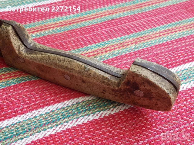 Масивен ловен нож с трион, снимка 4 - Ножове - 51327603