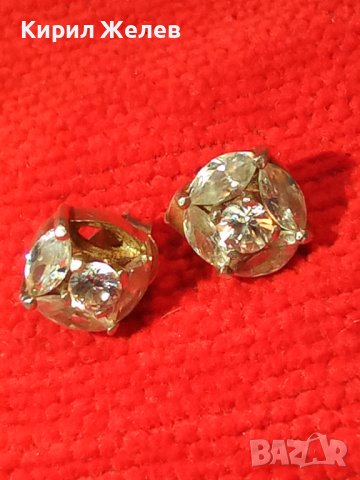 НЕЖНИ КЛАСИЧЕСКИ СКЪПОЦЕННИ СРЕБЪРНИ ОБЕЦИ СРЕБРО 925 с ЮВЕЛИРНО ФАСЕТИРАНИ КАМЪНИ БЯЛ ТОПАЗ 38530, снимка 6 - Обеци - 41451024