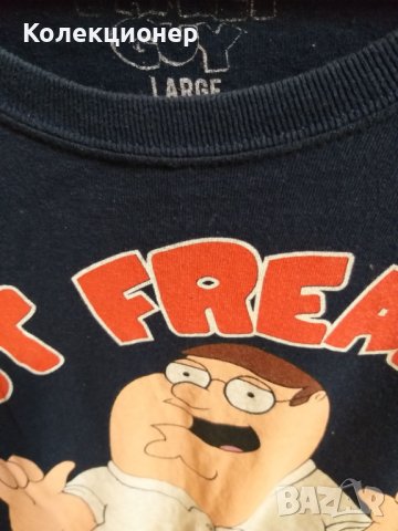 Оригинална тениска на Family Guy – Peter Griffin, снимка 2 - Тениски - 40792685