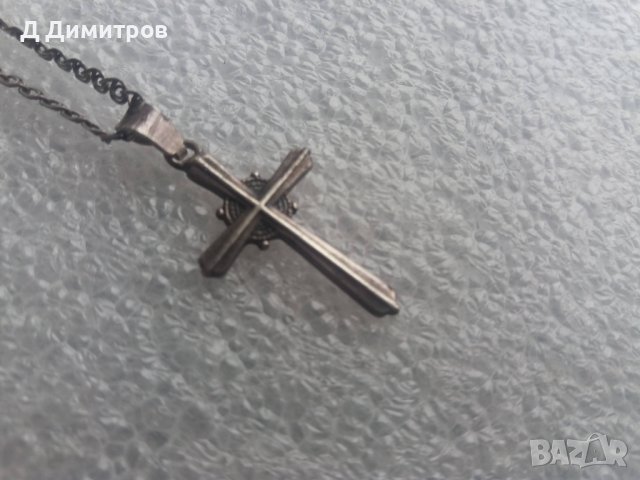 Православен сребърен кръст 925 с верижка!, снимка 6 - Антикварни и старинни предмети - 40761651