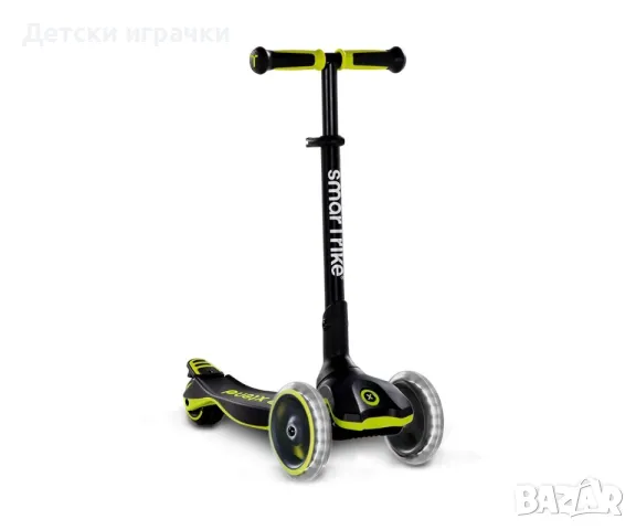 Тротинетка Scooter smarTrike Xtend разтегаема и сгъваема, розов/ син/ зелен/ оранжев, снимка 5 - Скутери и тротинетки - 50088903