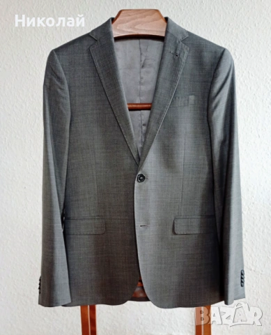 Мъжко сако 100% студена вълна + подарък