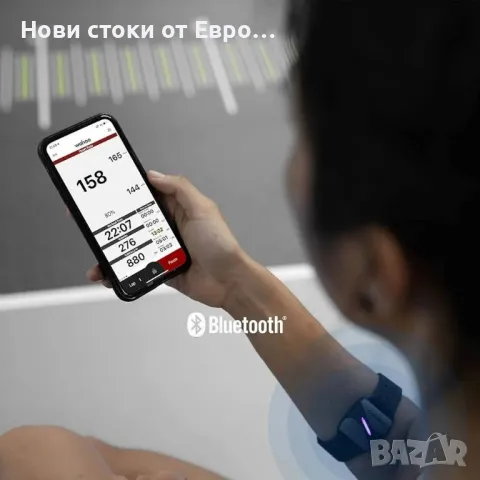 Гривна за монитор на сърдечния ритъм COOSPO HW807, Bluetooth 5.0 ANT+ HRM с LED индикатор, снимка 7 - Смарт гривни - 49543493