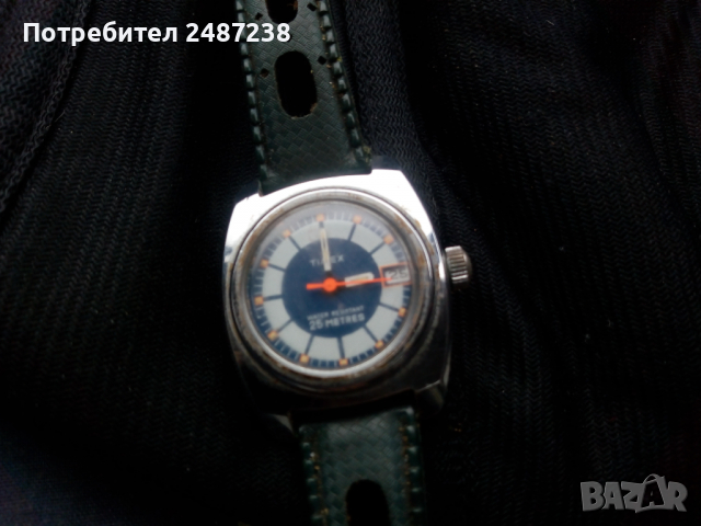 Механичен часовник,,Timex, водоустойчив, снимка 2 - Мъжки - 36519808