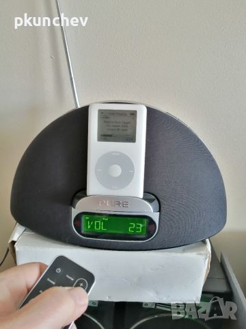 PURE 100Di - iPod докинг станция с радио и AUX