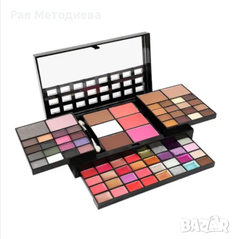 компактна сгъваем палитра от 74 части , снимка 7 - Козметика за лице - 48339938