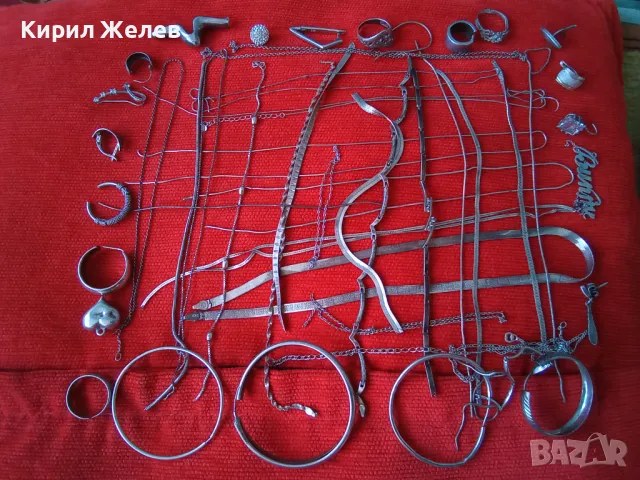 100 грама сребърни накити за поправка за реставрация за части или за материал 50635, снимка 16 - Колиета, медальони, синджири - 50242069