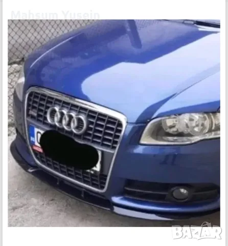 Преден Лип Спойлер за Audi A4 B7, снимка 4 - Аксесоари и консумативи - 56158676