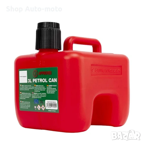 Туба за гориво Automat, 3L, Пластмасова, Туба с накрайник, Червен, снимка 4 - Аксесоари и консумативи - 50800370