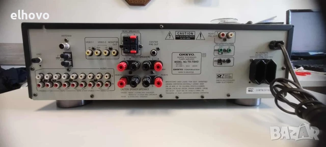 Ресивър Onkyo TX-7840, снимка 5 - Ресийвъри, усилватели, смесителни пултове - 51114568