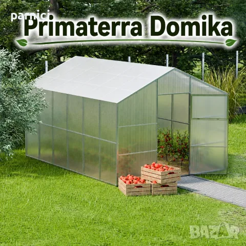 Оранжерии Primaterra Domika и Fiorista - стабилност и висока защита, снимка 12 - Оранжерии - 38706429
