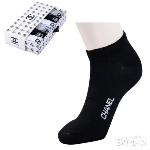 чорапи в кутия fendi Victoria's secrets nike calvin klein , снимка 8 - Дамски чорапи - 51295129