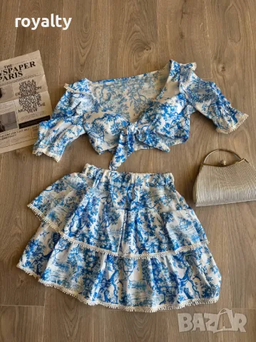 Дамски комплект Два цвята 