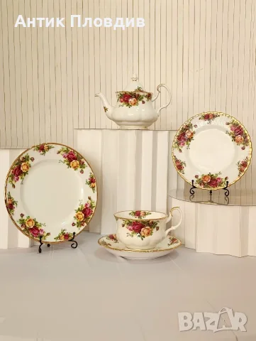 Сервиз за един Royal Albert - 6 части, снимка 5 - Сервизи - 56019377