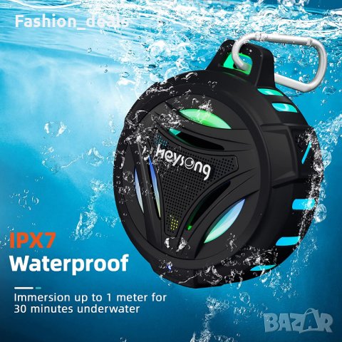 Нов преносим безжичен високоговорител с богат бас 36H време Колонка, снимка 4 - Bluetooth тонколони - 33831036