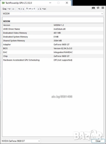 Видео карта NVidia GeForce Sparkle 9600 GT 512MB GDDR3 256bit PCI-E, снимка 11 - Видеокарти - 35027460
