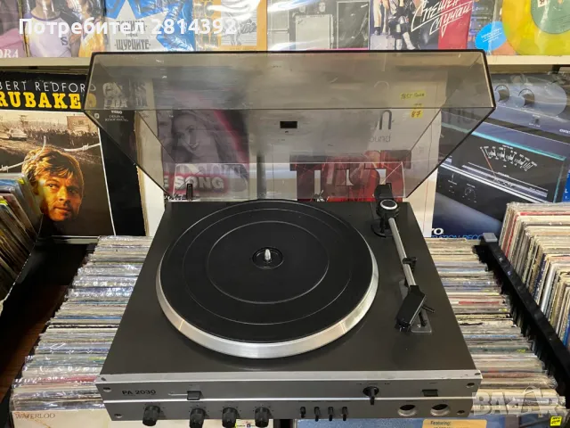 Грамофон Цифона RFT Ziphona PA 2030 STEREO от ГДР, снимка 4 - Грамофони - 49607942