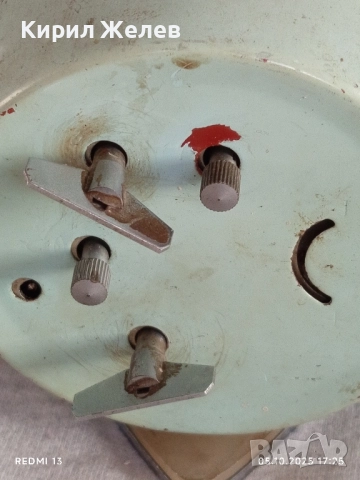 Стар механичен будилник MADE IN CHINA рядък за КОЛЕКЦИЯ ДЕКОРАЦИЯ 49193, снимка 6 - Антикварни и старинни предмети - 51953182