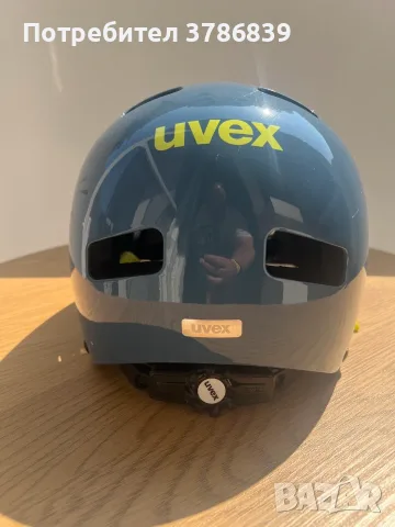 Uvex Kid 3 детска/юношеска каска, снимка 4 - Аксесоари за велосипеди - 56066846