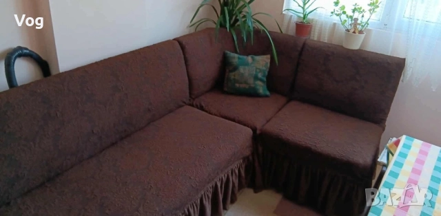 КАЛЪФ ЗА КУХНЕНСКИ ЪГЛОВ ДИВАН НА 3 части, снимка 4 - Спално бельо - 43587125