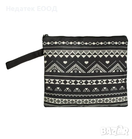 Несесер за таолетни принадлежности, Черен - Бял, 33x27.5 см., снимка 2 - Чанти - 50820400