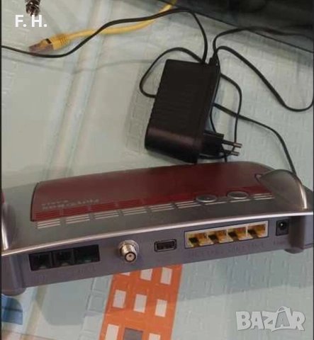Wifi рутер FRITZ!Box 6490 Cable (DVB-C) - кабелна телевизия, снимка 3 - Рутери - 53619610