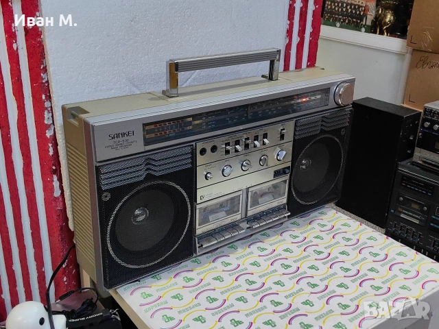Радиокасетофон Sankei TCR S90 , снимка 4 - Радиокасетофони, транзистори - 52873674
