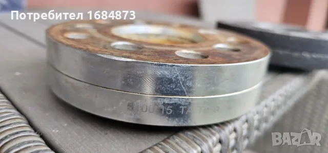 Фланци 5х100 и 5х112 / 20 мм в комплект с дълги болтове., снимка 5 - Части - 49708162