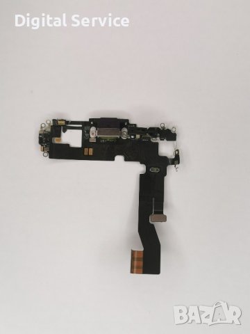 Лентов кабел блок захранване за iPhone 12 / 12 Pro + микрофон / черен

