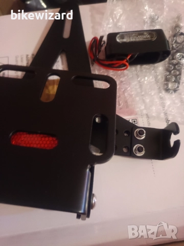 държач за регистрационен номер за YZF R1 R3 R6 R15 R25 FZ6 Mt-07 Mt 07 НОВ, снимка 4 - Части - 51914541