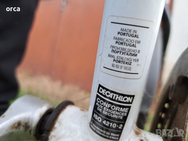 Детско колело BTWIN RACING BOY 300 16“, снимка 7 - Детски велосипеди, триколки и коли - 53747756