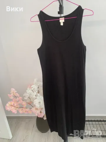 Рипсена рокля в размер М, снимка 9 - Рокли - 49301638