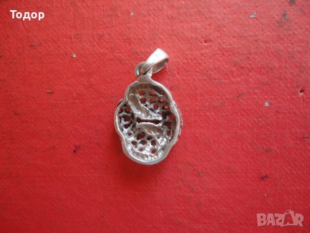 Невероятен сребърен медальон висулка 925 , снимка 3 - Колиета, медальони, синджири - 42208828
