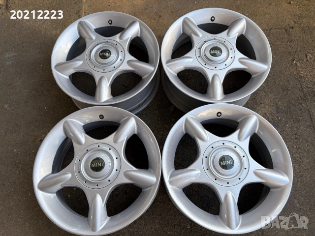 4 броя алуминиеви джанти за MINI COOPER,ONE,COUPE,HATCH,CLUBMAN 16, снимка 5 - Гуми и джанти - 53708495