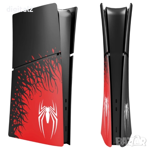 Spider Man PlayStation 5 Slim Панел високо качество Premium limited Edition, снимка 3 - PlayStation конзоли - 52708765