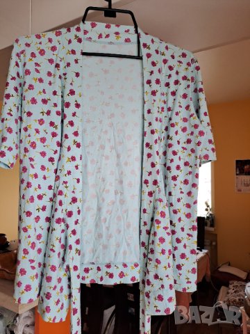 Лятна дамска жилетка къс ръкав със завързване, снимка 2 - Жилетки - 41391793