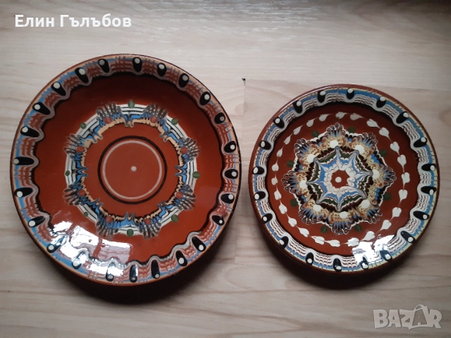 Калени чинии 2 броя 