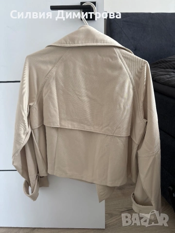 Дамски тренч кот, снимка 6 - Якета - 53062407