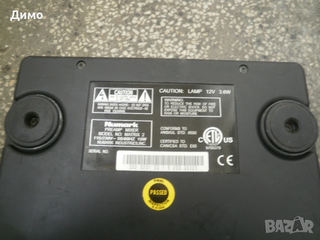 Numark Matrix 2- смесителен пулт за DJ, снимка 5 - Ресийвъри, усилватели, смесителни пултове - 52227023