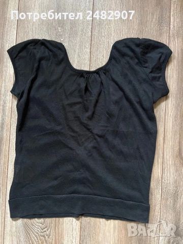 Къса дамска блуза VERO MODA, снимка 6 - Тениски - 53582389