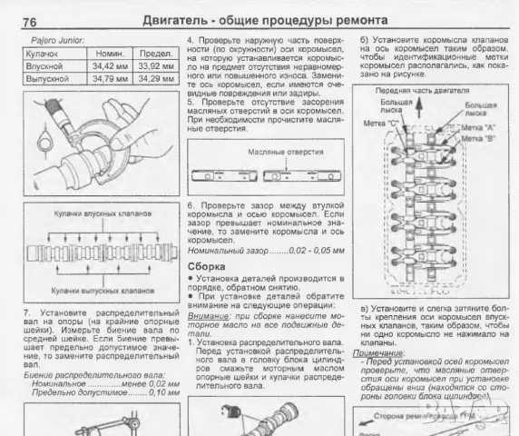 Mitsubishi PAJERO-Две ръководства за ремонт и техн.обслужване /на CD/, снимка 16 - Специализирана литература - 49405784
